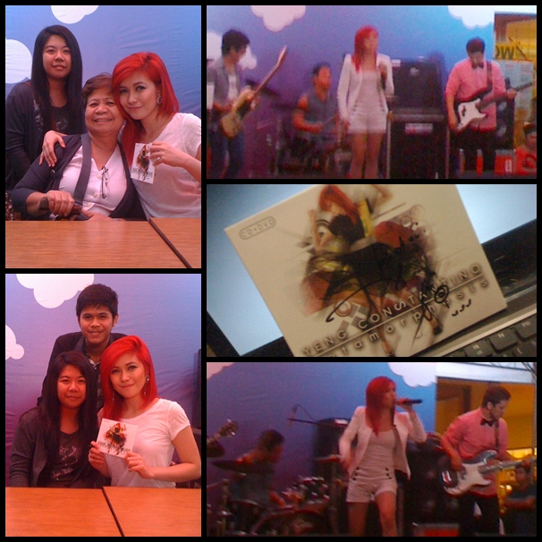 One rockin' night with Yeng Constantino. ♡